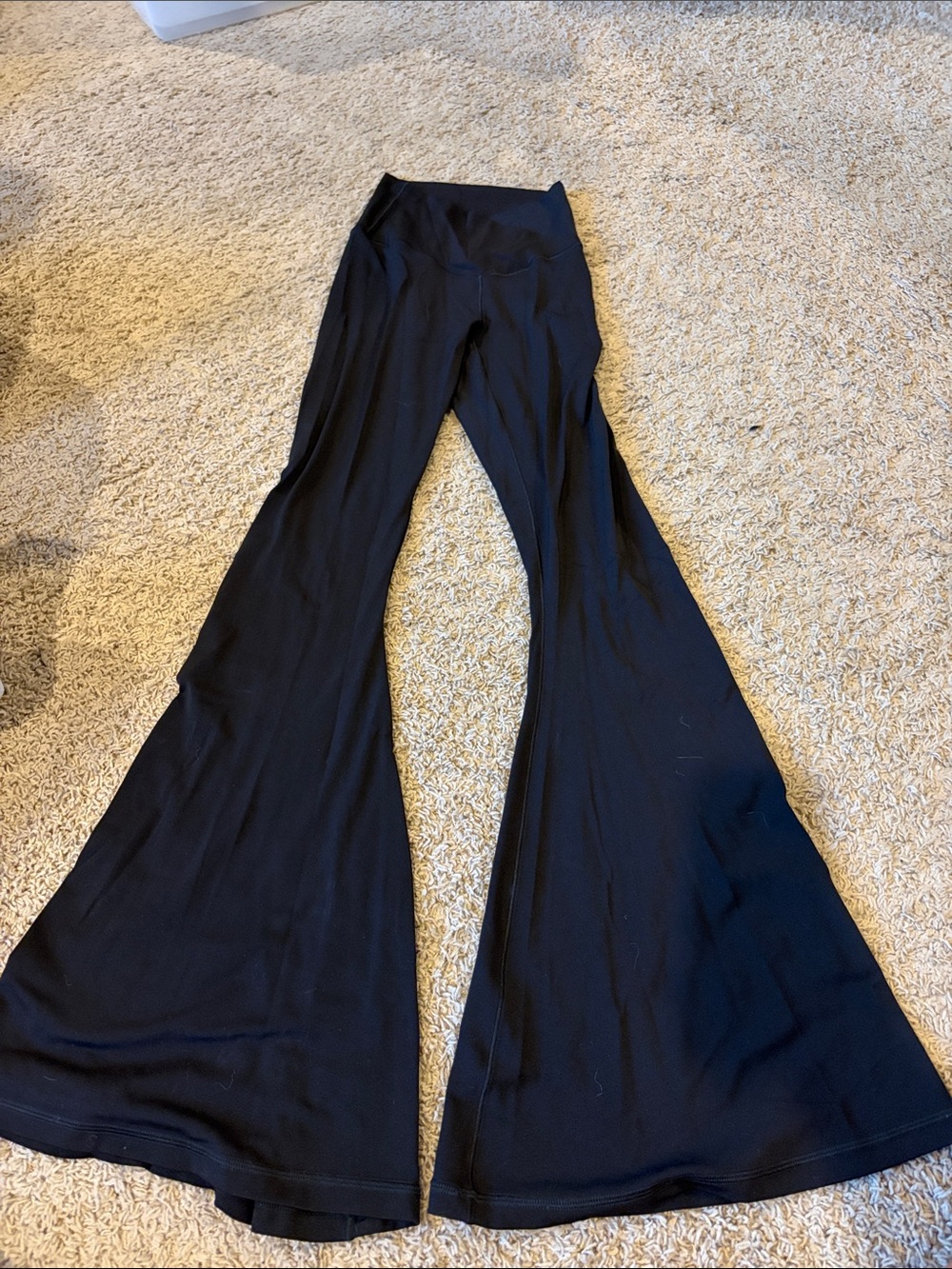aerie Black Flared Leggings